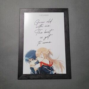 Displate Sword Art Online 'Grow Old With Me' Metal Poster